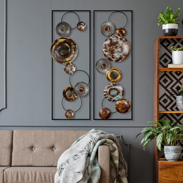 Wallity Textured - 6 Multicolor Wallity Textured - 6 Multicolor